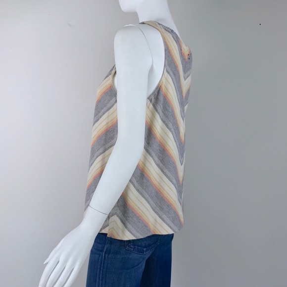 {Elizabeth and James} Monterey Striped Woven Top - Picture 4 of 8